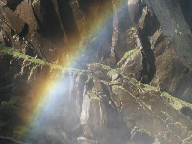 Mist Trail Rainbow, Yosemite